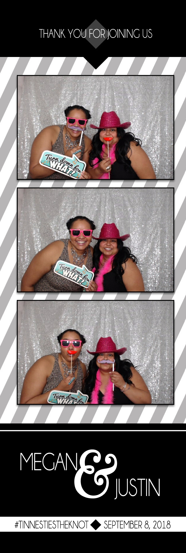 Megan and Justin's Wedding | View more photos from the event at gallery.photoboothbillings.com/u/PhotoBoothBillings/Megan-and-Justins-Wedding
